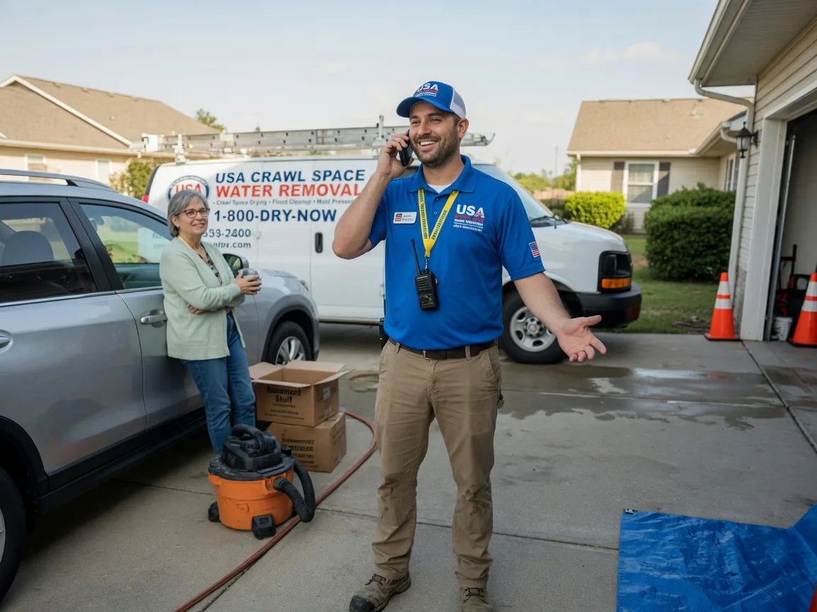 Crawl Space Water Removal White City, KS FAQs